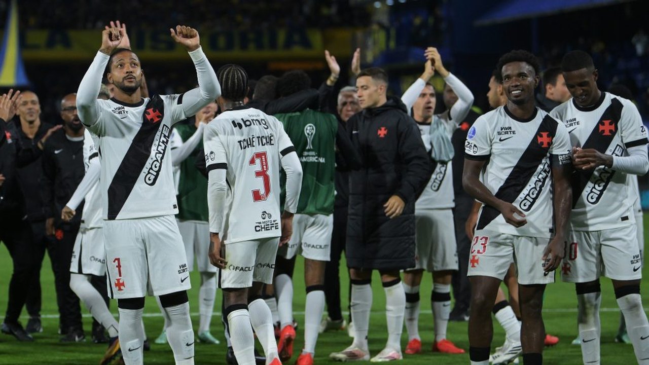Vasco vence o Boca Juniors em La Bombonera e faz história na Sul-Americana