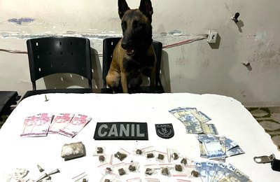Polícia Militar apreende arma e entorpecentes durante abordagens em Arapiraca