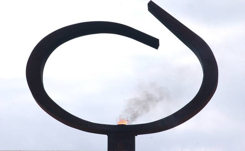 ‘Chama Eterna’ da democracia em monumento de Brasília está apagada por falta de gás 