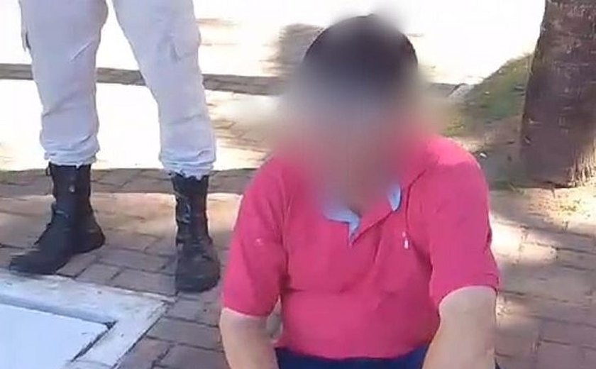 Falso policial é preso após acidente e tentativa de fuga em Maceió