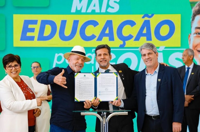 “Não tem saída para esse país se a gente não investir em educação”, diz Lula na inauguração do Campus Catalão do Instituto Federal Goiano