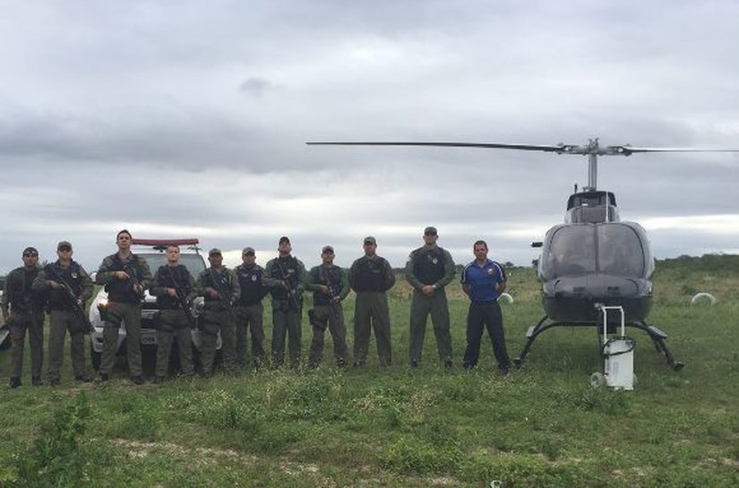 Operação Aérea de combate à violência fica três dias no Sertão