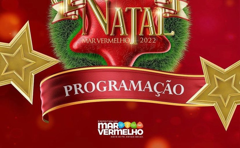 Prefeitura de Mar Vermelho realiza a abertura do Encanto de Natal