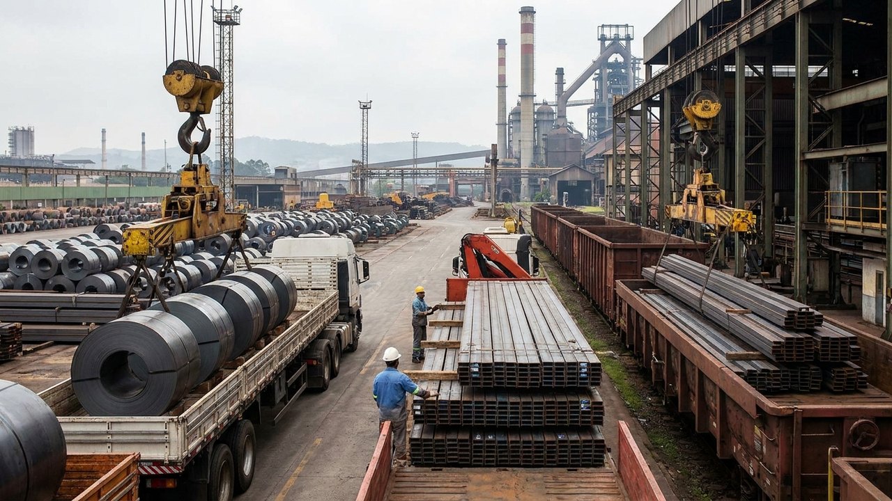 Aço Brasil: vendas sobem 1,8% em agosto de 2026