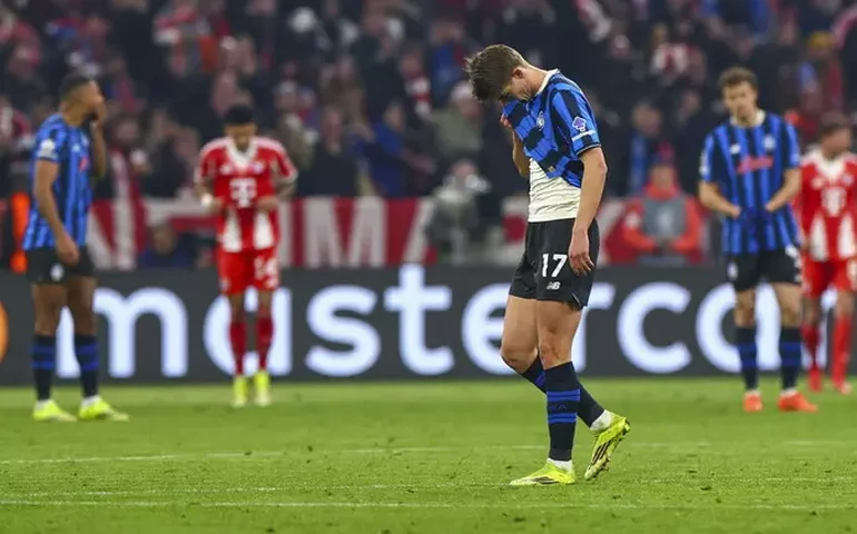 Atalanta volta a perder para Bayern e dá adeus à Champions