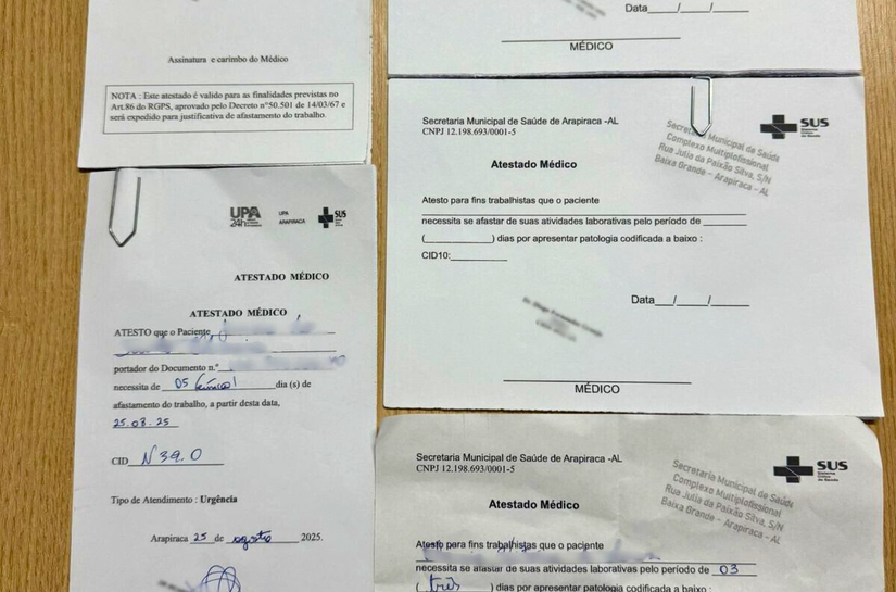 Mulher é presa por falsificar e vender receitas médicas em Arapiraca