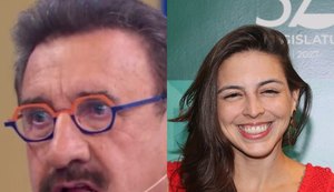 Ratinho e Natalia Bastos Bonavides. Fonte: Internet