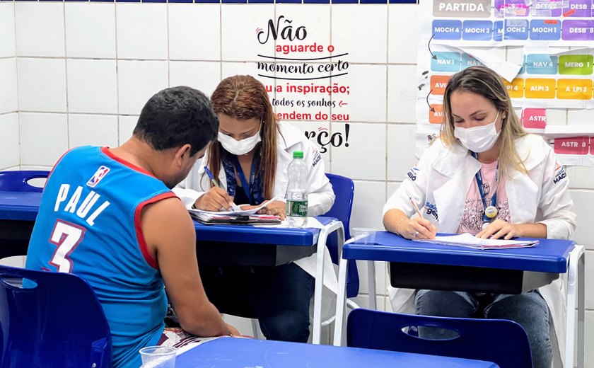 Saúde de Maceió presta assistência a famílias que estão alojadas nos abrigos