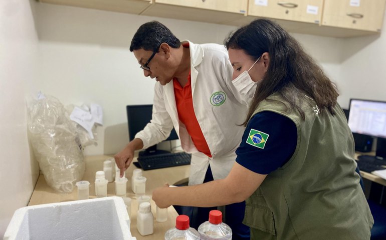 Sesau realiza inspeção sanitária e ambiental da água ofertada à população de Junqueiro