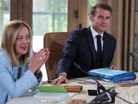 Meloni reforça apoio a Golfo Pérsico e Chipre em telefonema com Macron