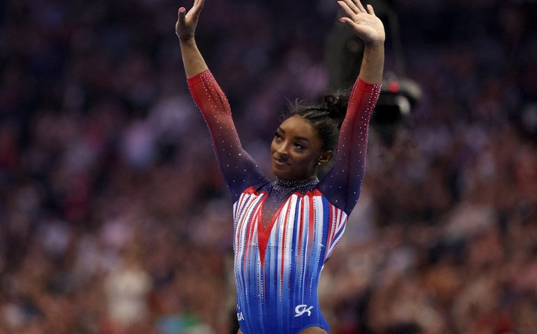 Simone Biles vence seletiva nos EUA e se classifica para os Jogos de Paris-2024