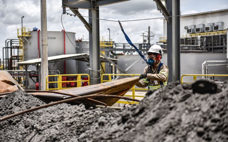Pré-embarque: MVV inicia transporte do concentrado de cobre ao Porto de Maceió