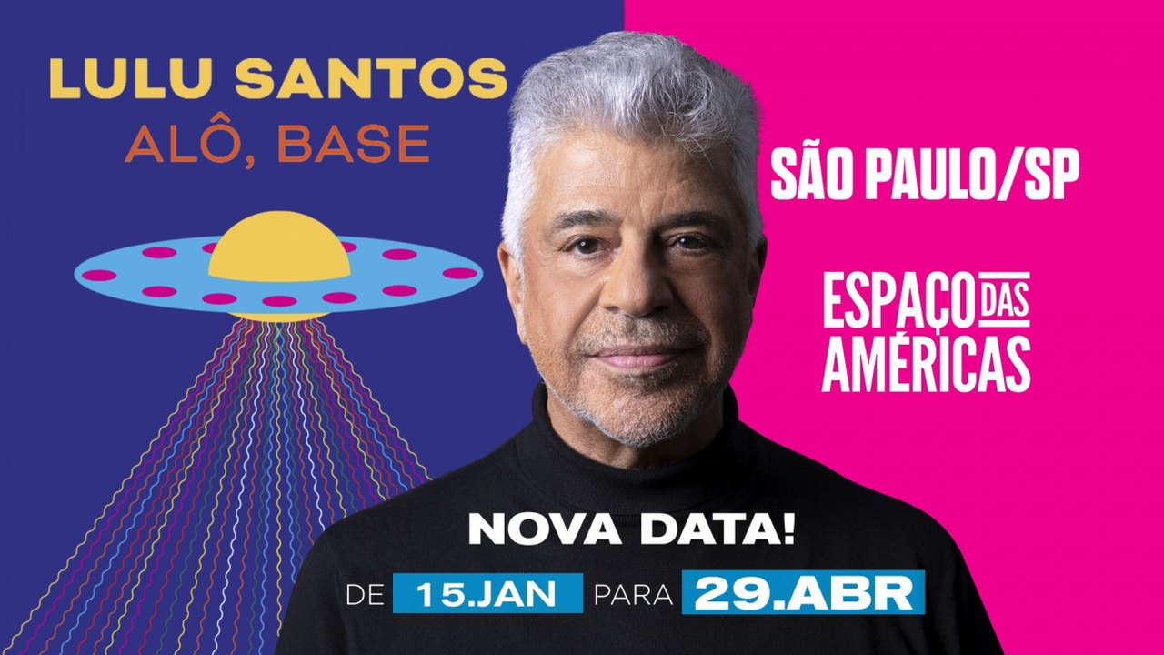 Lulu Santos apresenta no Espaço das Américas sua nova turnê “Alô Base!”