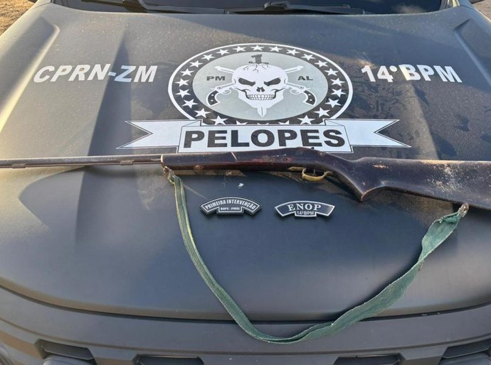 Ações da PM em Joaquim Gomes resultam em prisões e apreensão de armas e drogas