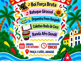 CarnaLula reúne cultura popular em ato pela democracia no Jaraguá