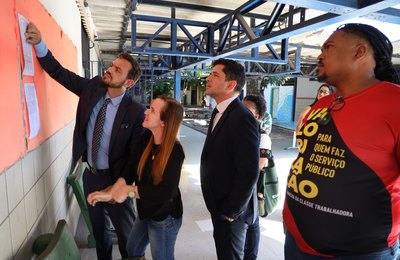 MPAL faz inspeção no CEPA e encontra escolas de tempo integral sem professores, sem laboratórios e aumento de evasão escolar