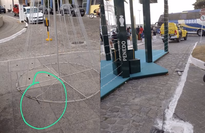 Vandalismo compromete o Penedo Luz e causa prejuízos à cidade
