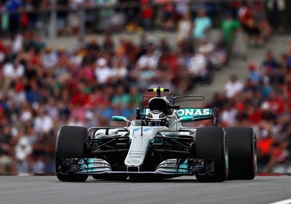 Bottas fecha treinos livres na Rússia na frente em nova dobradinha da Mercedes