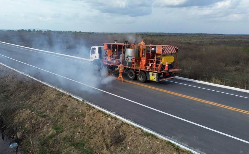 Governador Paulo Dantas inaugura rodovia ligando Batalha a Olivença nesta sexta-feira (2)