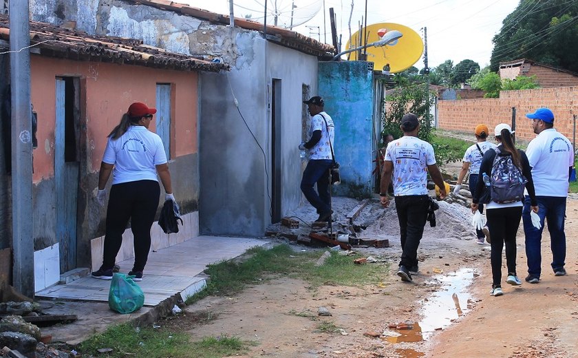 Prefeitura de Penedo realiza mutirão de combate à dengue no bairro Santa Isabel