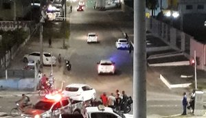 Motociclista fica gravemente ferido após colidir com viatura policial em Aracaju