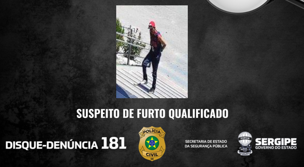 CARTAZ PROCURA-SE PC - Editável (2) / Foto: Foto: Reprodução SSP/SE