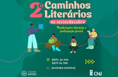 CNJ promove evento online sobre fomento à leitura no sistema socioeducativo