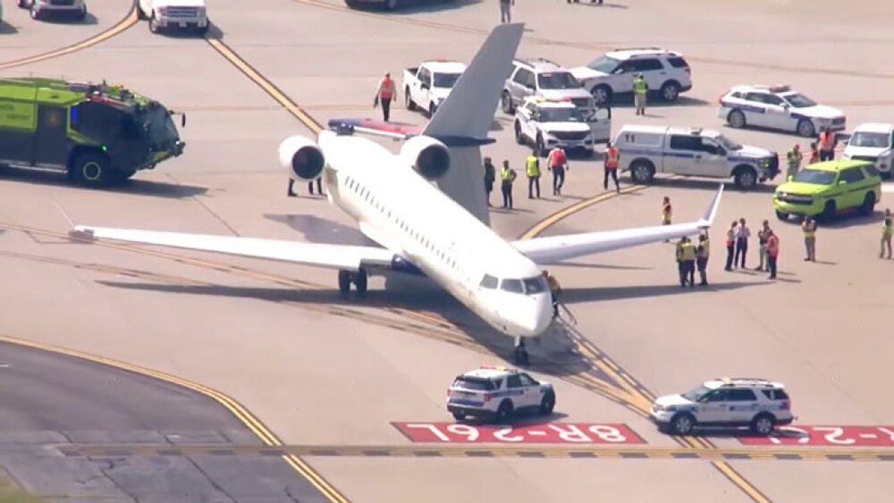 Nos EUA, aviões da Delta colidem em aeroporto de Atlanta e um deles fica sem cauda