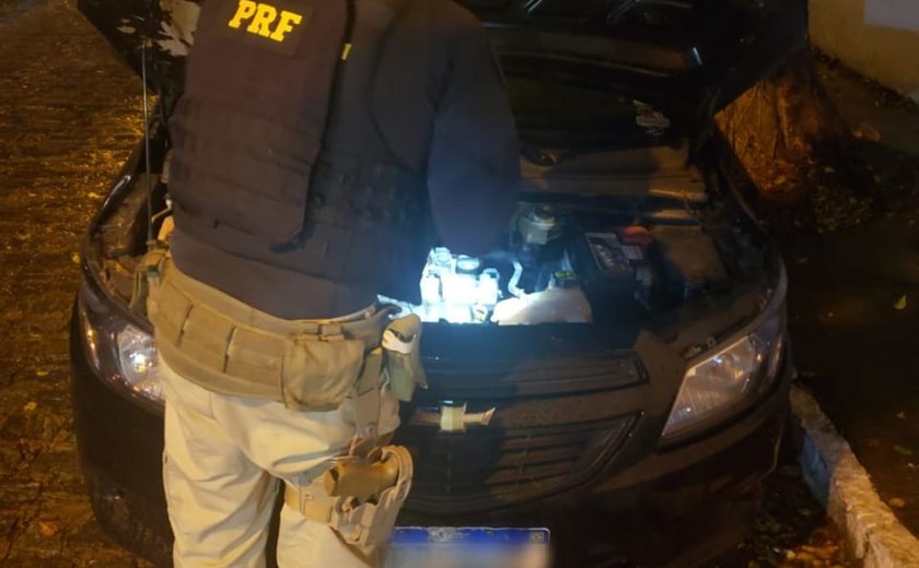 PRF prende homem por receptação e adulteração de veículo em Rio Largo/AL