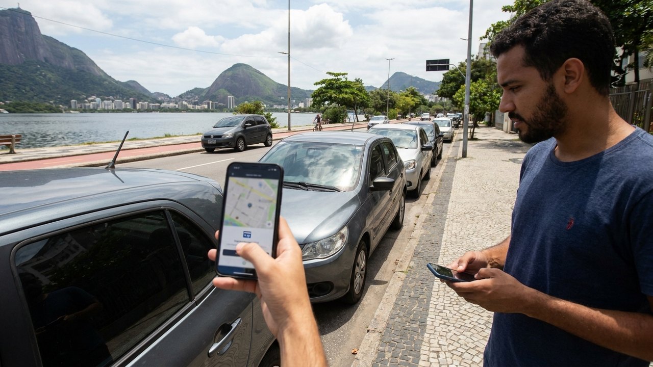 Vagas de rua no celular: Rio Rotativo Digital começa nesta sexta-feira na Lagoa