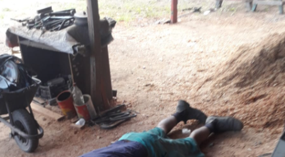 Homem é morto a tiros na Fábrica de Carroceria em Itabaiana / Foto: Foto: Portal A8SE/Reprodução