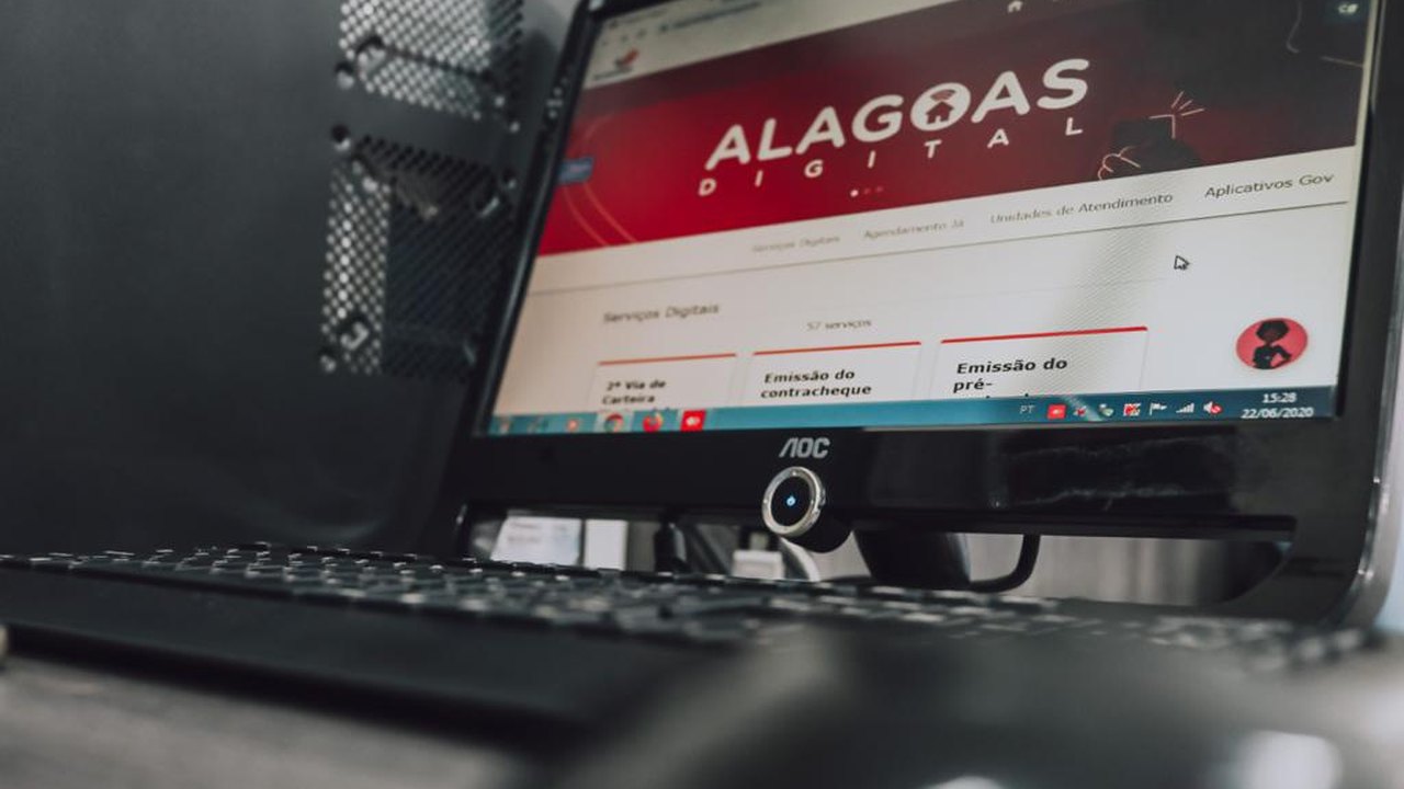 Portal Alagoas Digital reúne serviços que podem ser realizados pela internet