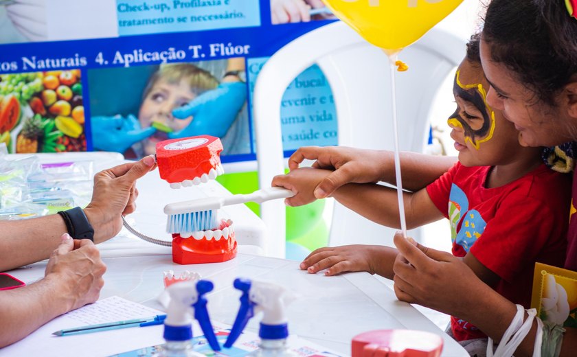 Sesau leva serviços de saúde para Circuito Cria, em Santana do Ipanema