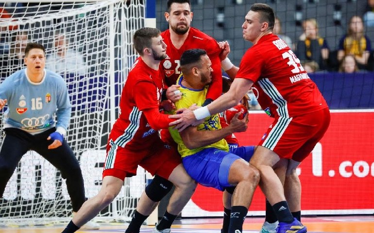 Brasil perde da Hungria, mas vê chance reduzida de avançar no Mundial de handebol