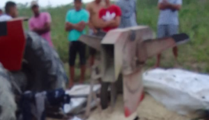 Jovem morre após ficar preso em máquina de moer mandioca na Zona Rural de Lagarto / Foto: Foto: Reprodução/Redes Sociais