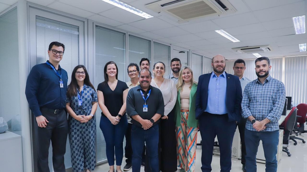 Sefaz recebe equipe da Secretaria da Economia do Estado de Goiás para visita técnica