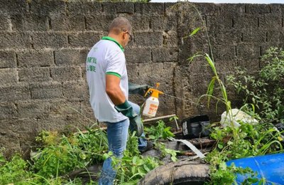 Agentes de endemias de São Miguel seguem no combate ao mosquito da dengue