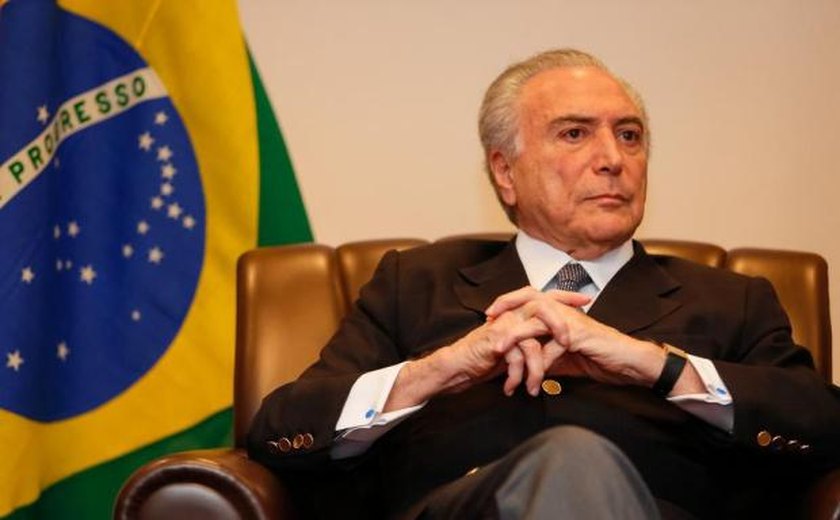 Temer diz que espera contar com apoio de ‘companheiros da Paraíba’ no Congresso