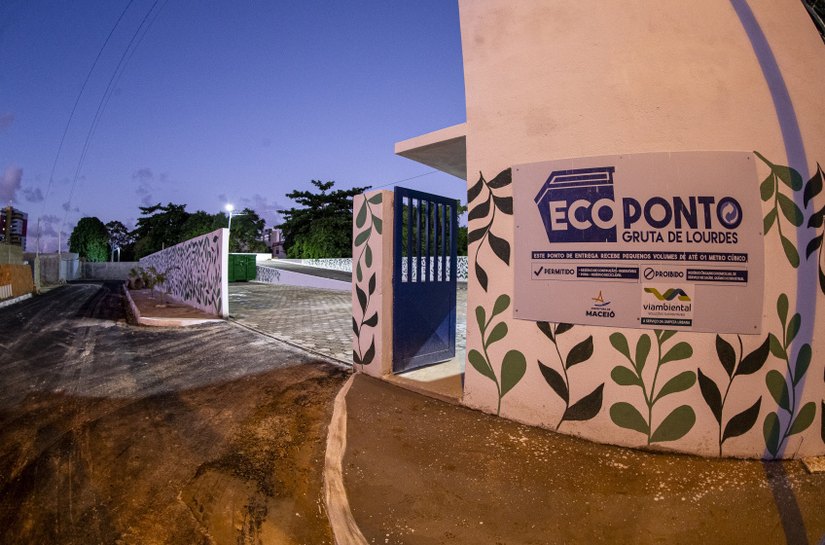 Prefeitura oferece sete Ecopontos para descarte correto de resíduos em Maceió