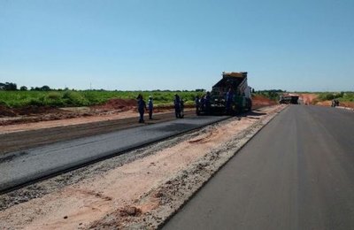 Estrada entre o Aeroporto e a Cachoeira do Meirim será ser entregue em abril