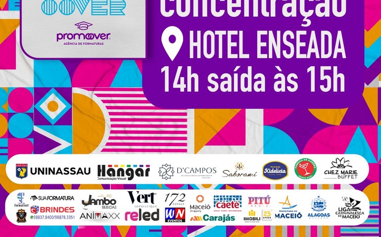 Pecinhas de Maceió indica Hotel Enseada como novo local de concentração