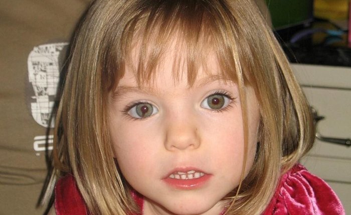 Madeleine McCann desapareceu quando tinha três anos Madeleine McCann desapareceu quando tinha três anos