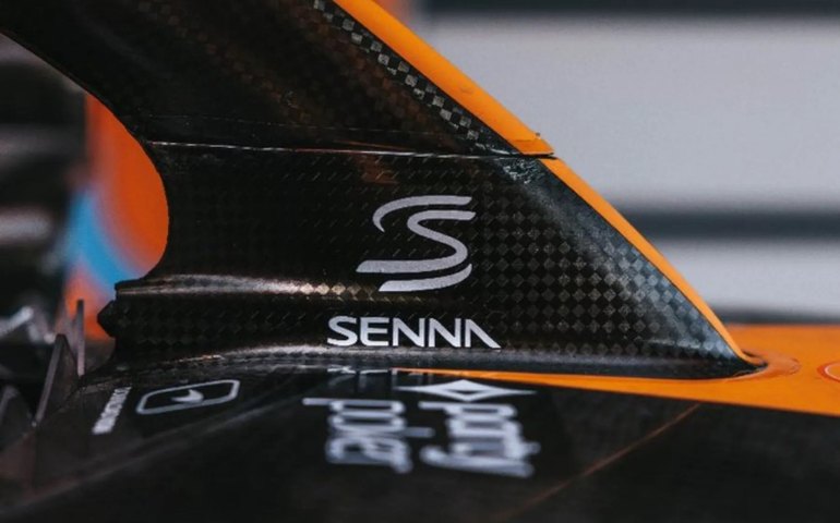 McLaren correrá com nome de Senna estampado nos carros a partir do GP de Mônaco