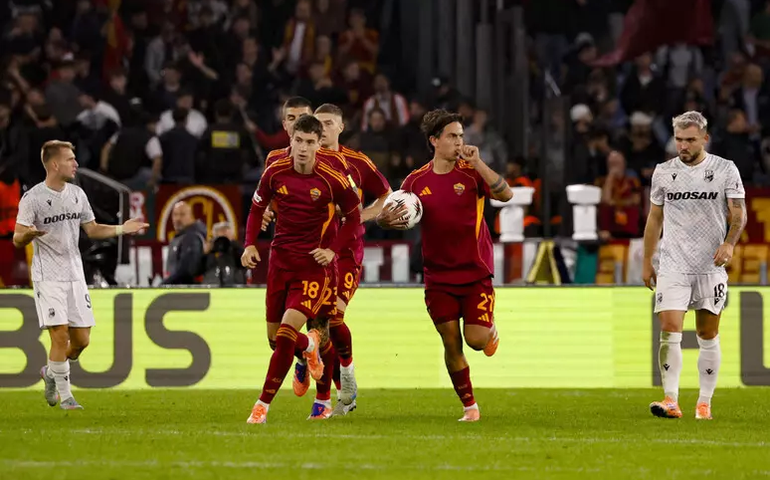 Roma perde novamente em casa e cai na tabela da Europa League