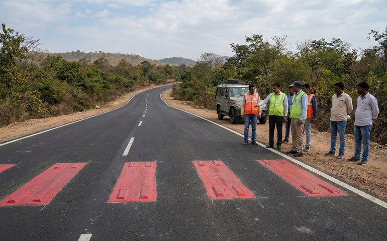 Índia inaugura primeira rodovia com proteção à vida selvagem