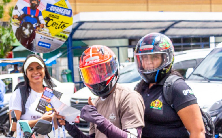 Motociclistas são motivo de nova campanha de conscientização do Detran