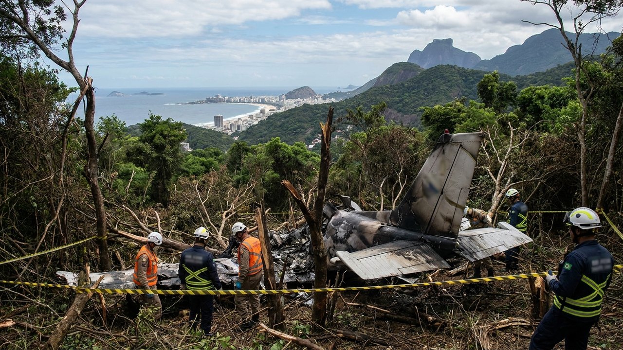 ‘Eu achava que meu pai ia viver para sempre’: filho se despede de piloto morto em queda de helicóptero no Rio