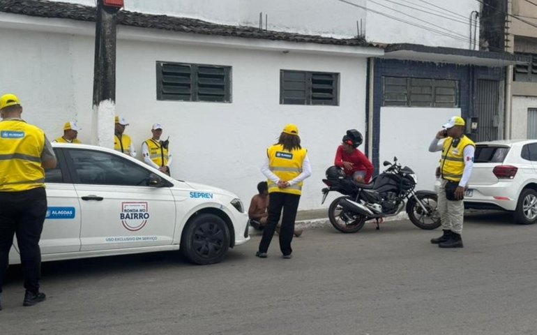 Ronda no Bairro atua em casos de saúde mental e acidentes de trânsito na Grande Maceió
