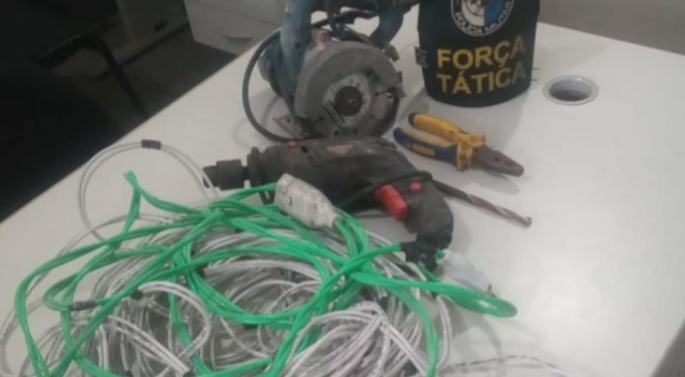 Homem é preso após arrombar casa para furtar ferramentas na Zona Sul de Aracaju / Foto: Foto: BPTur/SE