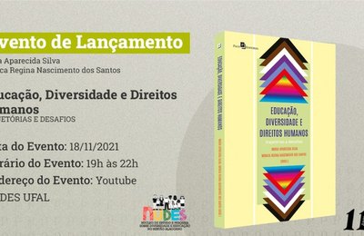  Núcleo do Sertão da Ufal lança livro sobre educação, diversidade e direitos humanos